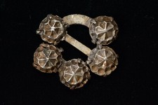 Late medieval small silver ring brooch circa.1500 E10