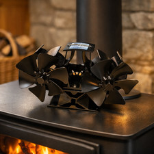 Heat Powered Wood Stove Fan |