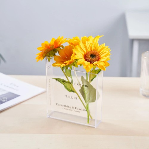 Book vases shape - book, new