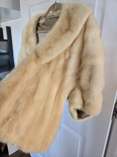 Mink stole cape shawl - cape,