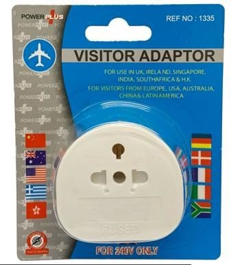 White power plus visitor - white,
