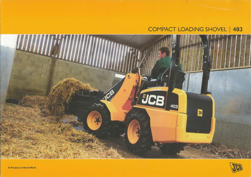 Jcb 403 compact loading - jcb,