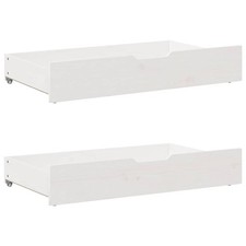 Under-Bed Drawers 2 pcs White