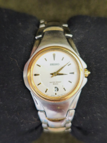 Seiko 7n89 0460 ladies date - seiko, 7n89-0460