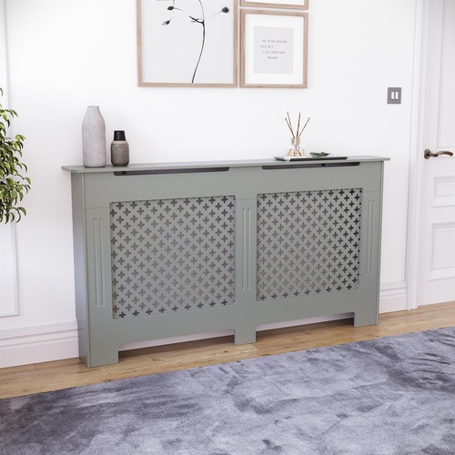 Radiator cover white - cover,
