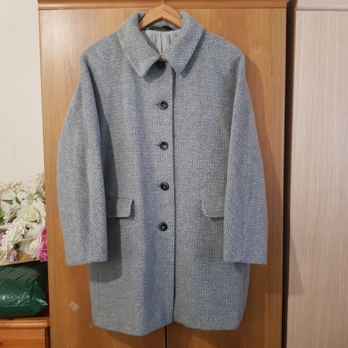 Vtg michael overcoat grey - vtg, st