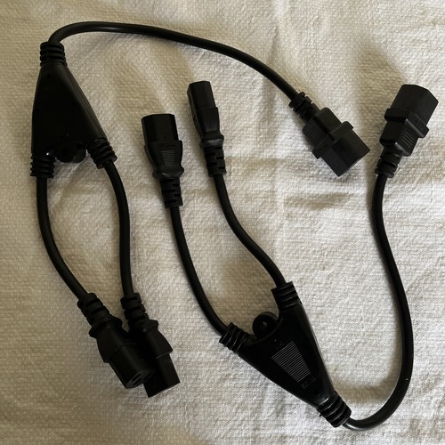 Iec mains splitter cable - x,