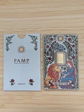 1 Gram .9999 Fine Gold PAMP