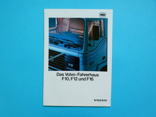 Brochure truck volvo cab - truck,