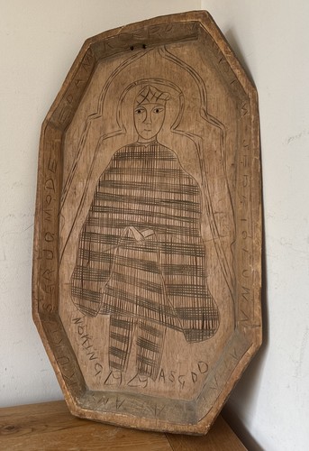 Vintage welsh hand carved - vintage,
