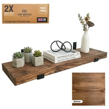 Wooden Board Wall Shelf