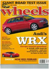 WHEELS car Magazine April 1999