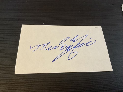 Makoto suzuki 3x5 signed - ,