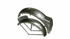 BSA GOLDSTAR FRONT & REAR MUDGUARDS SET WITH FITTING & NUMBER PLATES