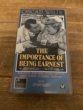 The Importance Of Being Earnest VHS Video Oscar Wild New Sealed
