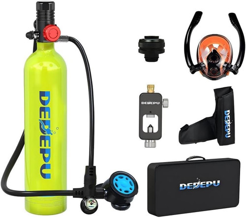 Mini scuba tank portable - tank,, 1l