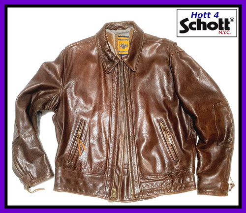Rare schott chestnut brown - rare,