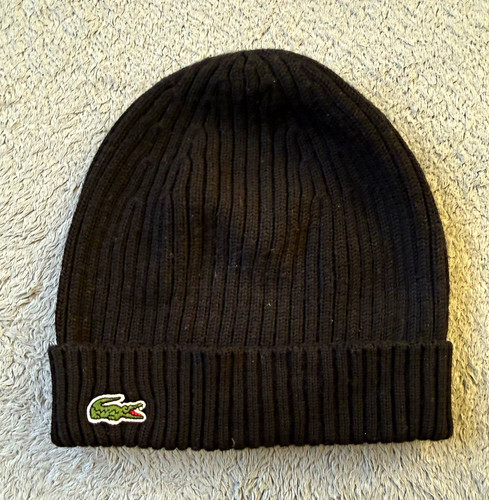 Lacoste men black - lacoste, ribbed
