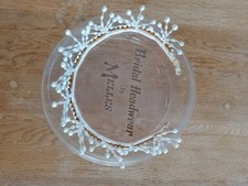 Vintage Bridal Tiara for Wedding Ceremony Diamante Floral Elegant Original Box