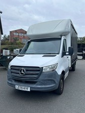 Mercedes Benz Sprinter 317 Progressive CDI Curtain Sided 3500kg Van 2021