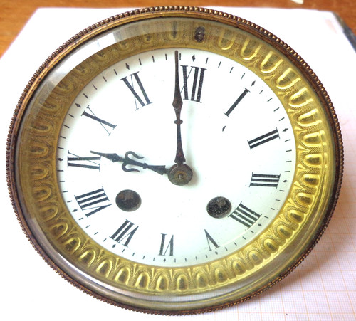 Antique movement for mantel - for,