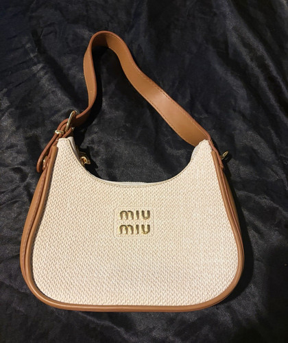 Miu woven faux leather - miu,