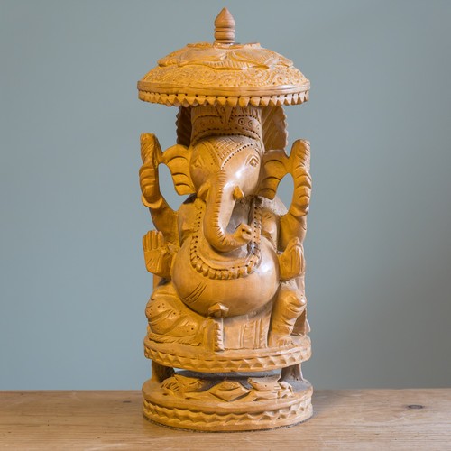 Vintage indian hand carved - hand,