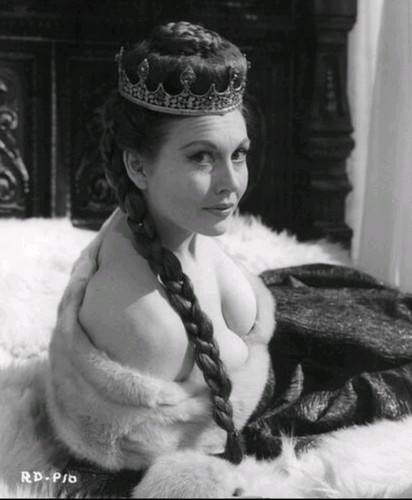 Hazel court busty fur 8x10 - hazel,