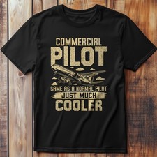 Commercial Pilot: T-Shirt Flight, Aircraft Flying Tee - T-Shirt