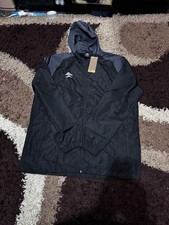 Umbro Men Black Windbreaker