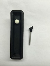 Westfalia Cupboard/Drawer Handle Black with White Push VW T2 late Bay 1979 C9595