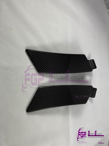 Carbon headlight washer lid - carbon,