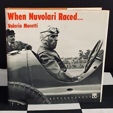 WHEN NUVOLARI RACED... BIOGRAPHY BOOK TAZIO NUVOLARI ALFA ROMEO 8C AUTO UNION D