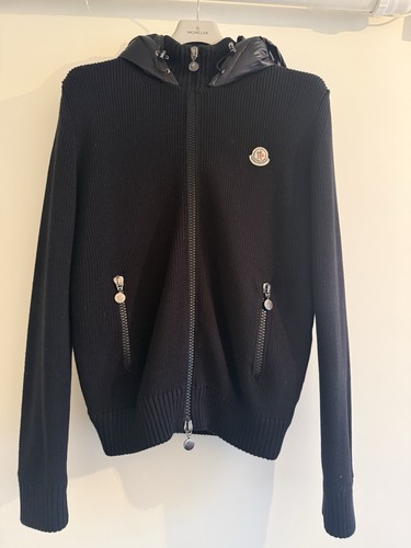 Vintage moncler coat half - coat, knit