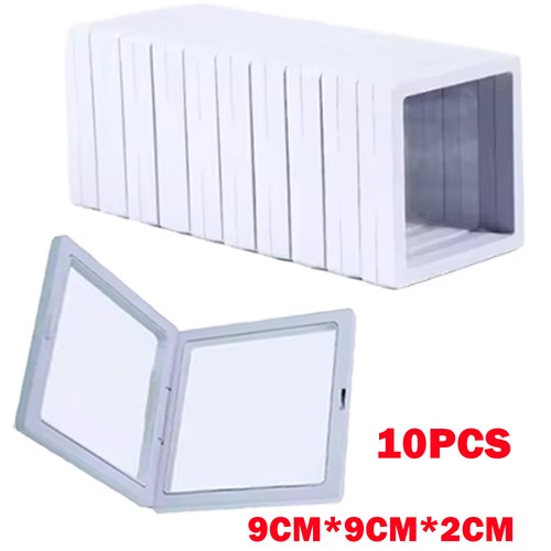 10pcs 9cm white floating - 9cm,