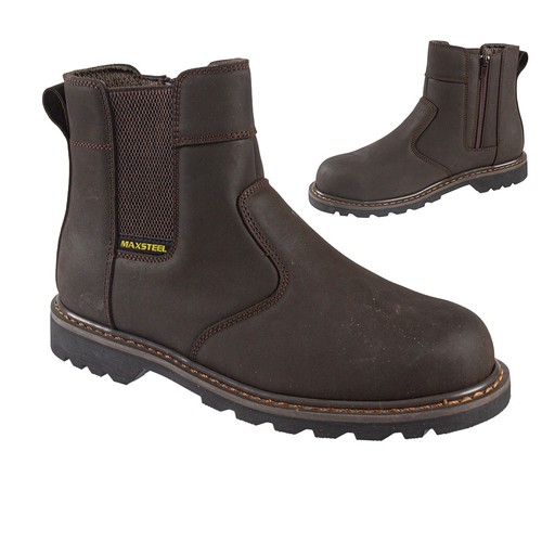 Mens leather chelsea - leather,