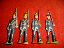4 Scarce Lead Britains