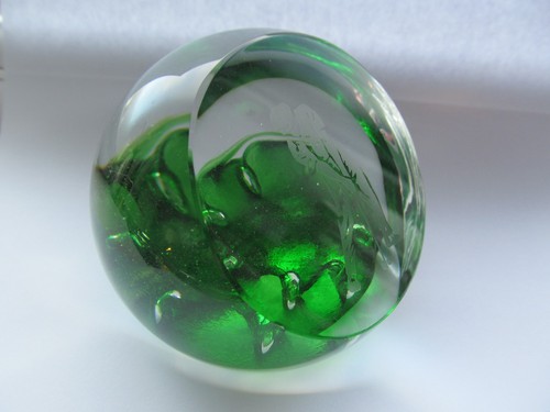 Caithness golf paperweight