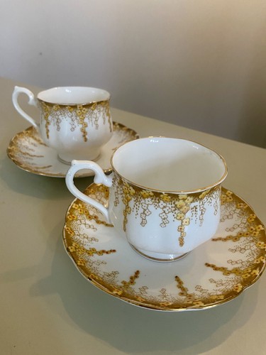 Two royal albert tea cups - albert,