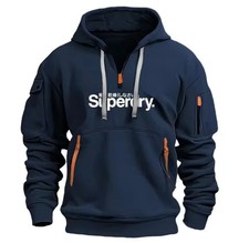 Mens Superdry Logo Pullover