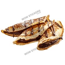 Crepe with Nutella Sauce