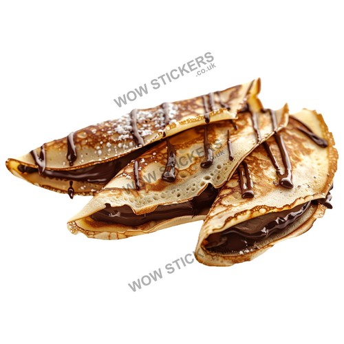 Crepe with nutella sauce - nutella,