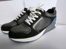 Brand new unique quality men's steel toe safety cap shoes ankle trainer style