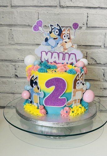 Bluey cake topper set - topper,