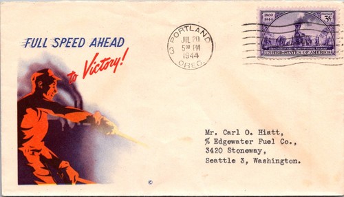 1944 wwii patriotic cover full - wwii,