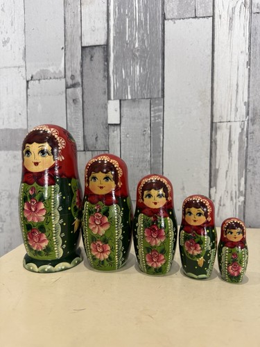 Vintage russian matryoshka - vintage,