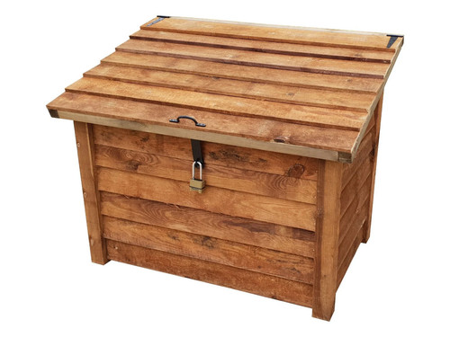 Wooden tool chest storage - wooden,