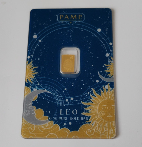 Pamp zodiac leo 999 9 - pamp, 0.5g