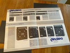 VINTAGE CARLSBRO  AMPLIFIERS