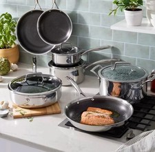 Henckels Paradigm Stainless Steel Cookware Set, 11 Piece